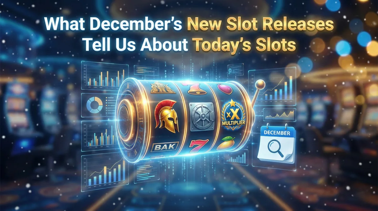 What December’s New Slot Releases Tell Us About Today’s Slots