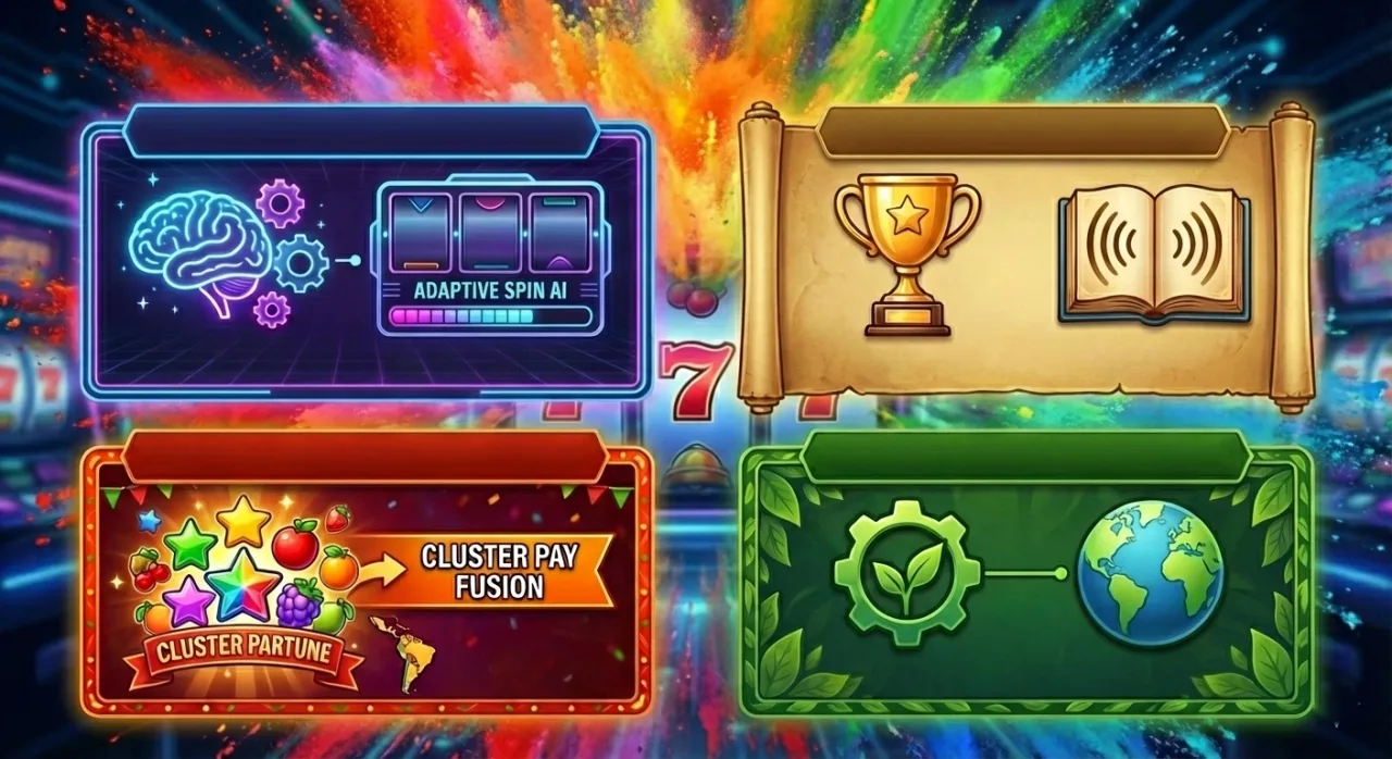 Anbieter bringen innovative Slot-Funktionen auf den Markt