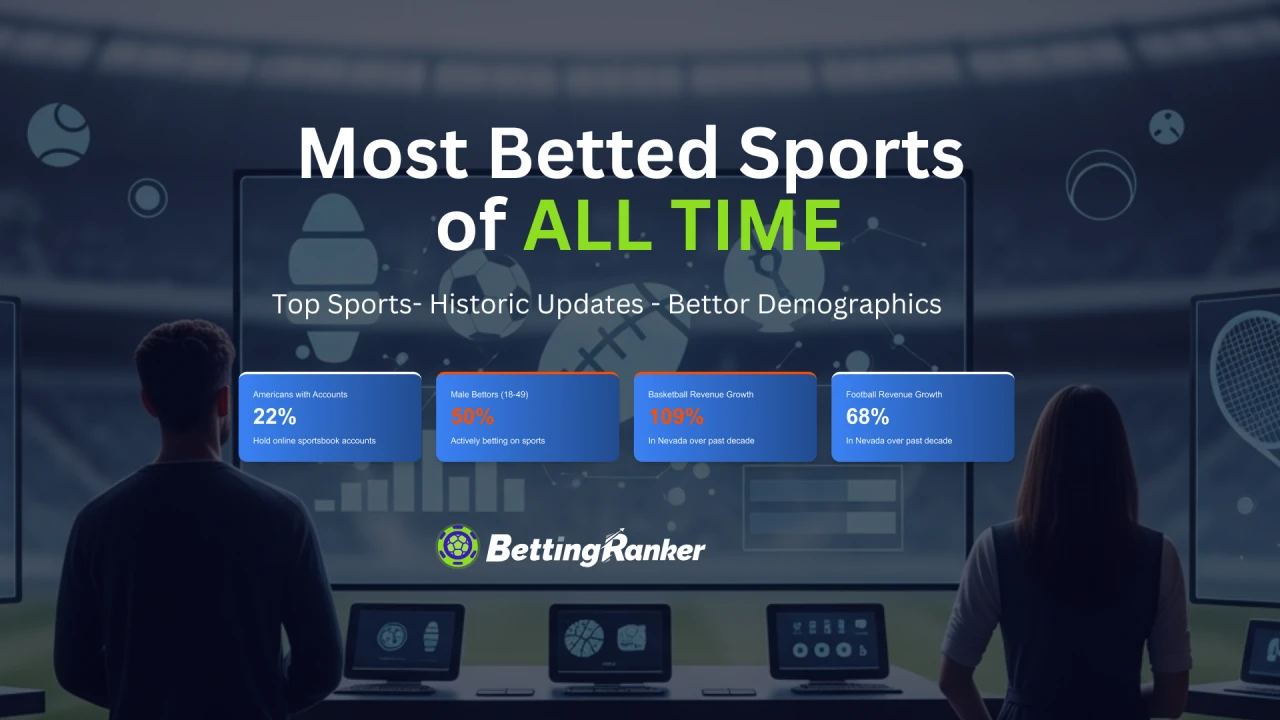 Most Betted Sports of All Time: BettingRanker’s Report | 2026 
