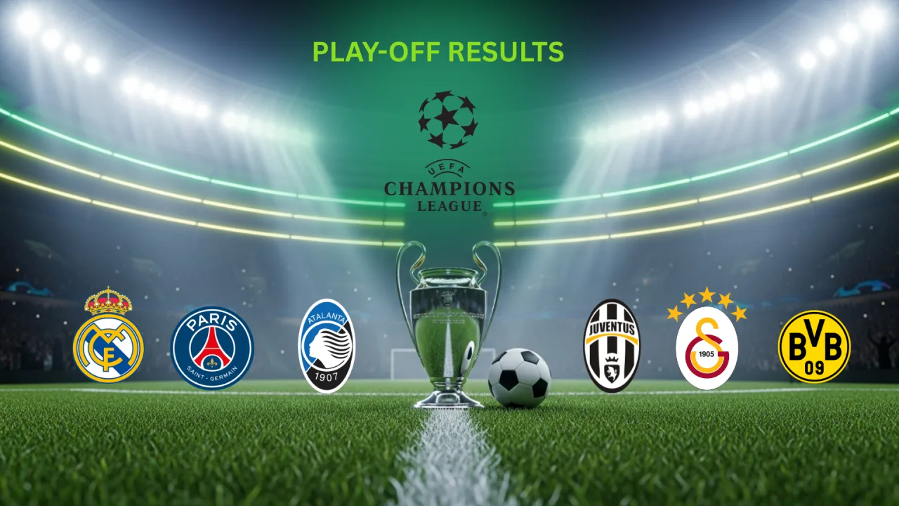Champions League Play-Offs Seal Round of 16 Line-Up