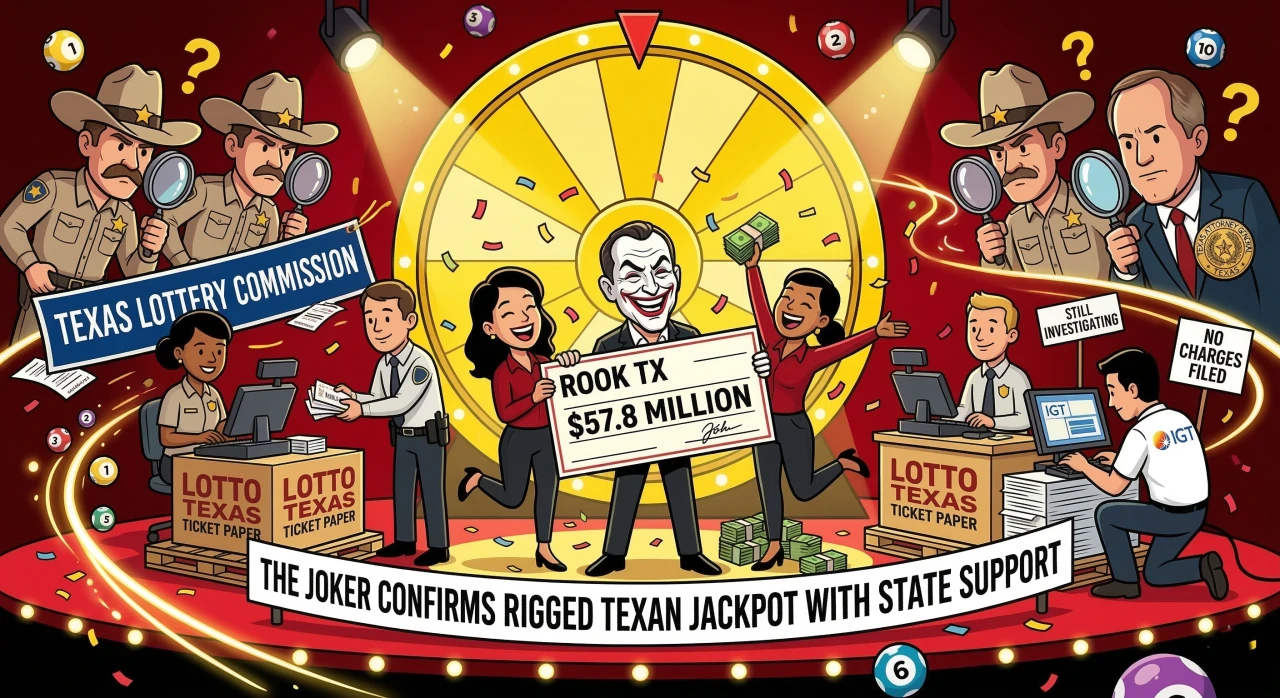 ‘The Joker’ Confirms Bankrolling Rigged Lotto Texas Jackpot