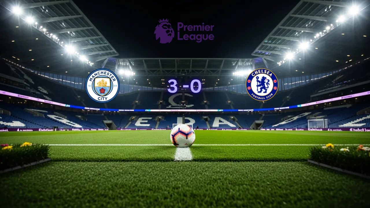Manchester City Secure Emphatic 3-0 Victory at Chelsea