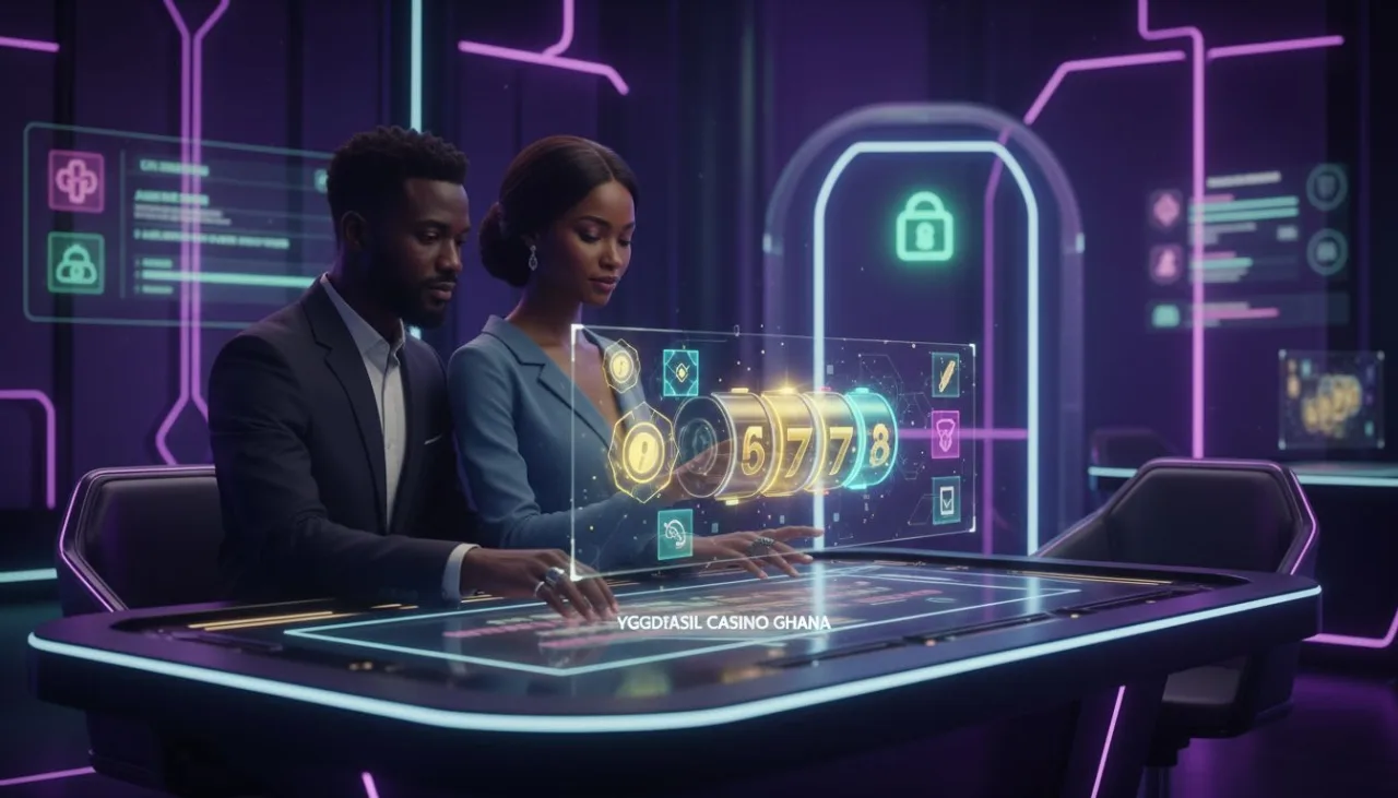 What defines Yggdrasil's presence and offerings in the Ghanaian casino market