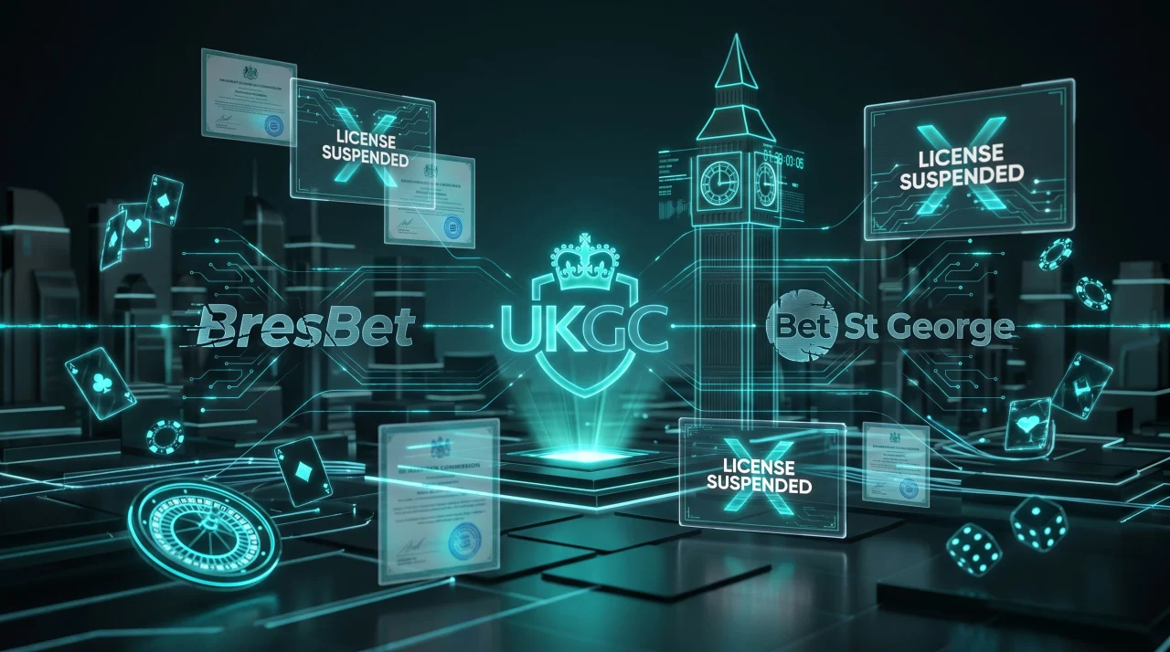 UKGC Suspends BresBet, Bet St George Operating Licences