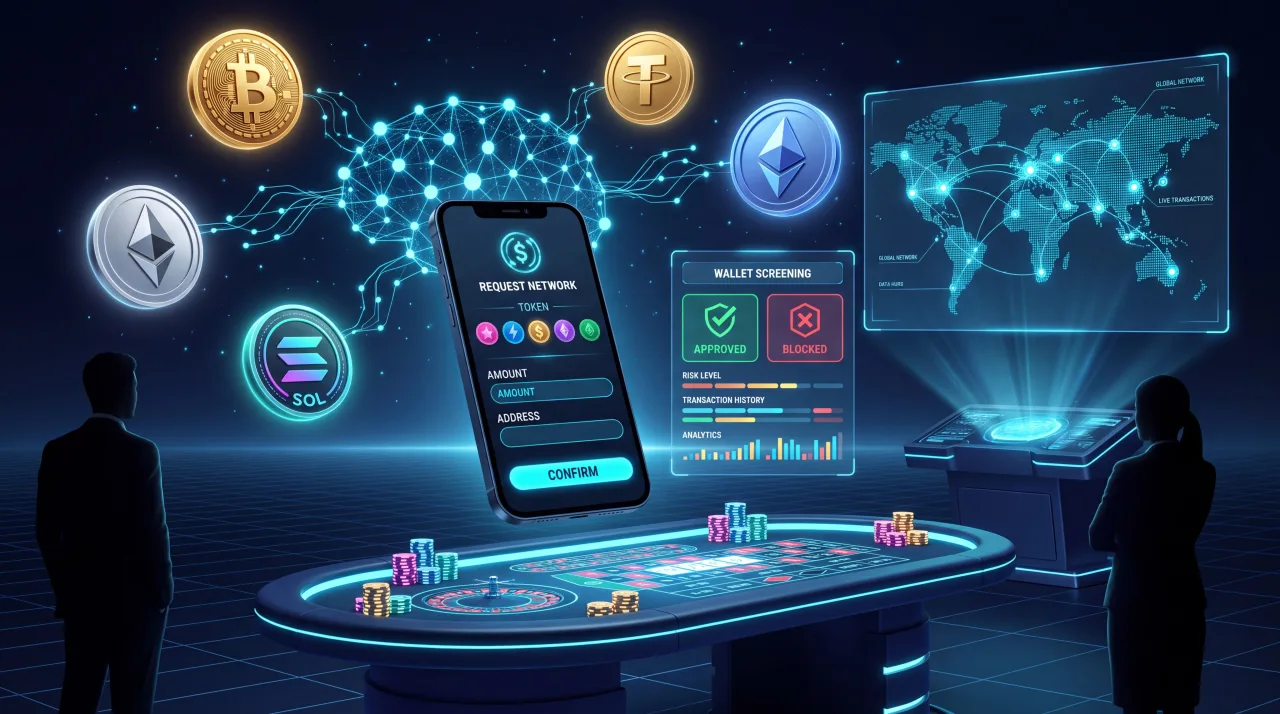 Request Network Boosts iGaming Crypto Payments with Wallet Screening