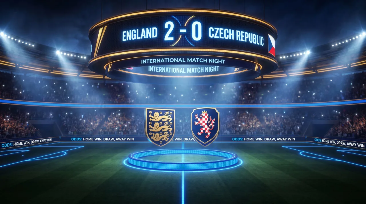 England Secure 2-0 Nations League Victory Over Czech Republic