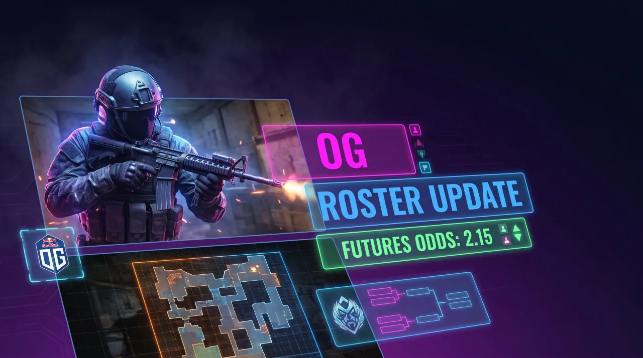 OG Announces Major CS2 Roster Overhaul and VRS Reset