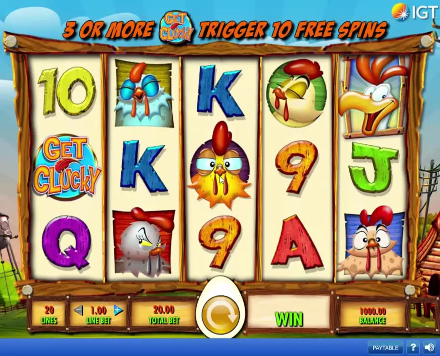 Get Clucky by IGT - Demo & Top Casinos