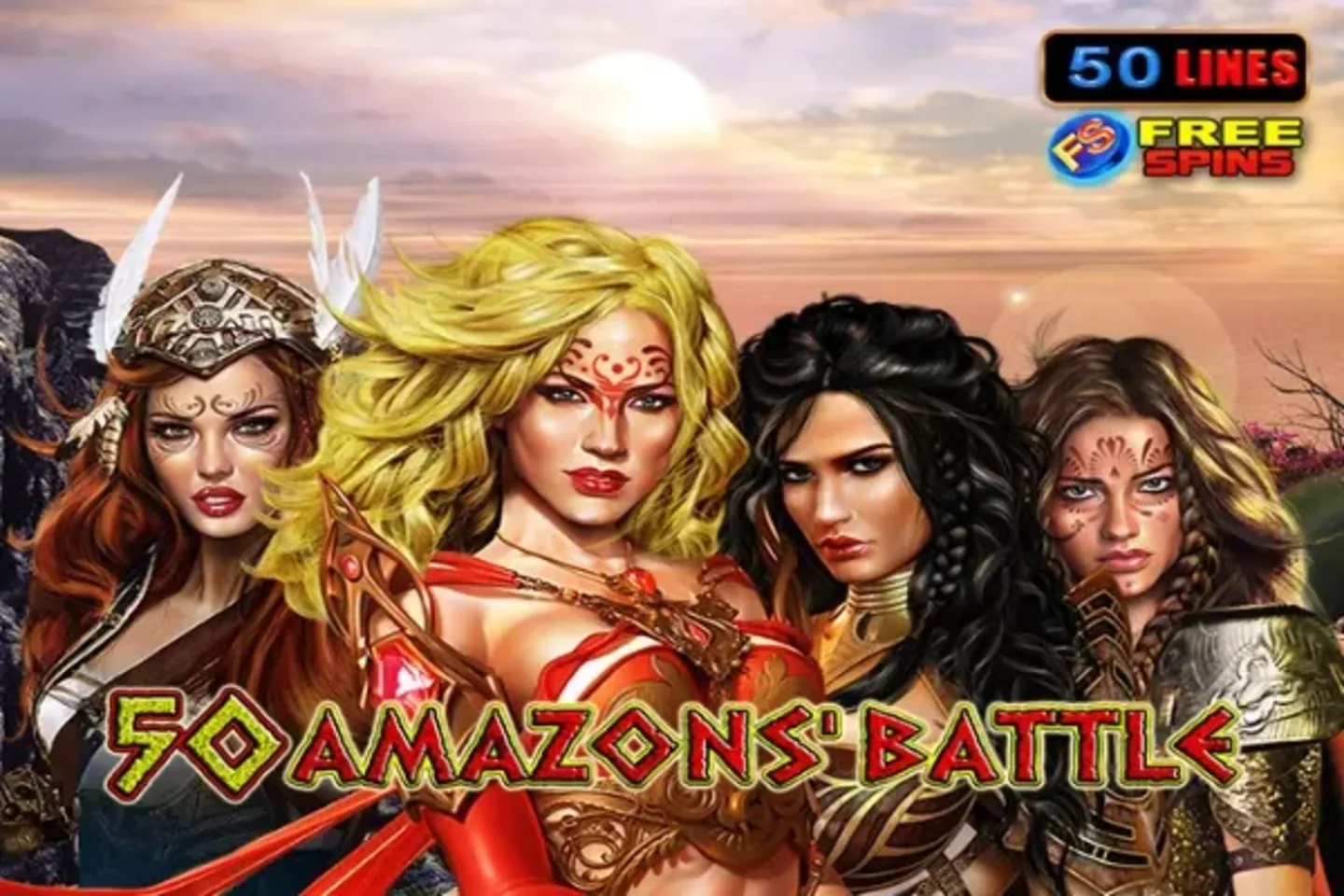 50 Amazons' Battle by Amusnet Interactive – Demo & Casinos