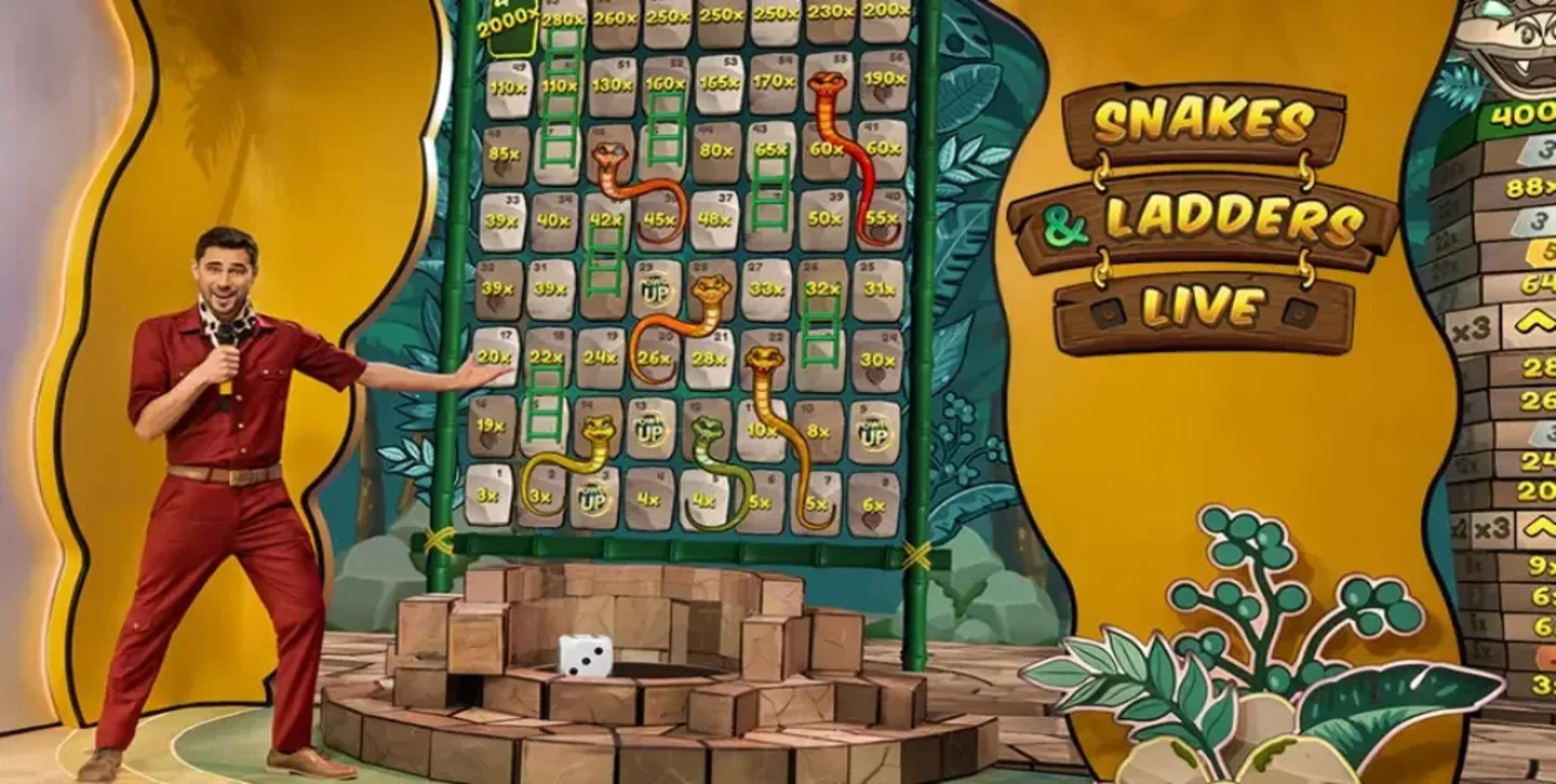 Sòng bạc trực tiếp Snakes & Ladders hàng đầu trong 2026
