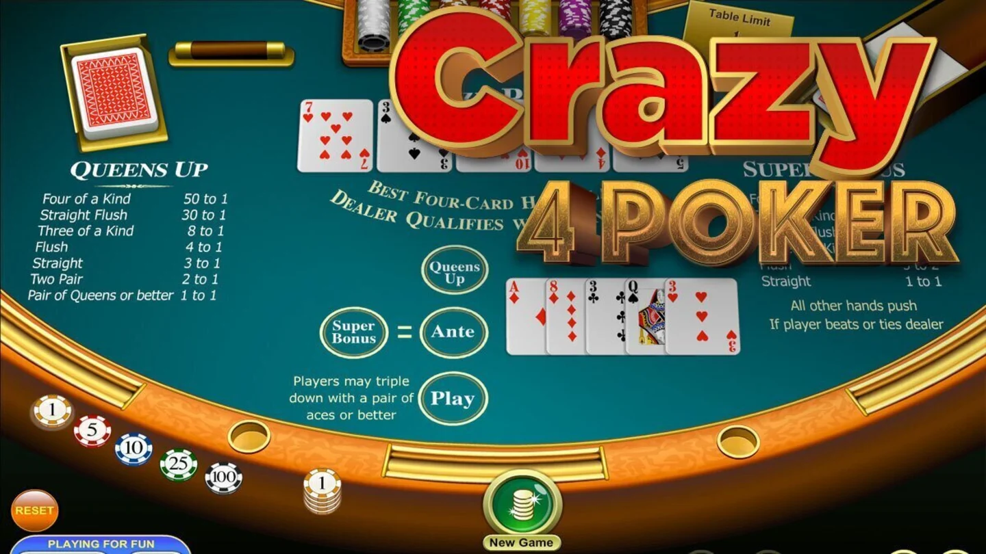 Crazy 4 Poker by Light & Wonder Real Money Casinos