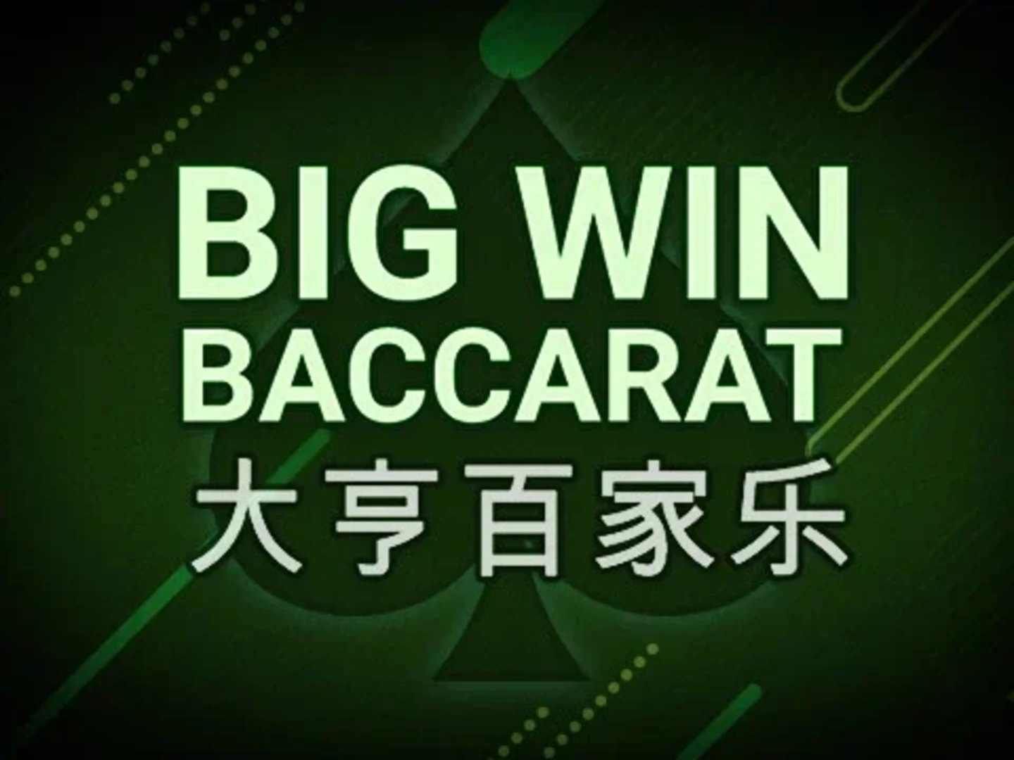 Big Win Baccarat by iSoftBet Real Money Casinos
