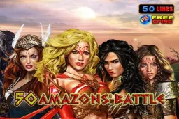 50 Amazons' Battle by Amusnet Interactive – Demo & Casinos