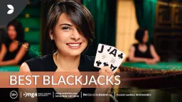 Geriausi išskirtiniai „Blackjack Live“ kazino per 2026