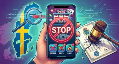 Sverige förbjuder alla kreditfinansierade mobilcasinobetalningar