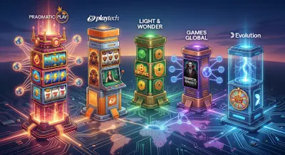 Q1 2026 Slot Provider Comparison By Reach And Scale