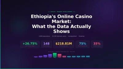 የኢትዮጵያ የመስመር ላይ ካዚኖ ገበያ በፍጥነት እየጨመረ ነው - ቁጥሮች ምን እንደሚሉት እነሆ