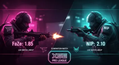 FaZe and NIP Face Elimination at XSE Pro League