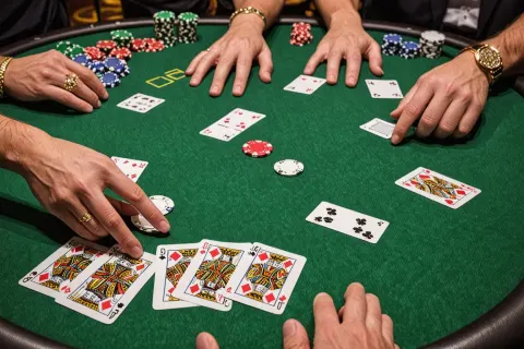 Royal Flush MGM Nacionālajā ostā: vēsturisks 1,3 miljonu ASV dolāru laimests