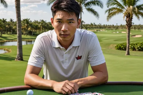 'Rampage', un golfista de hándicap medio, apuesta a que puede convertirse en un golfista scratch