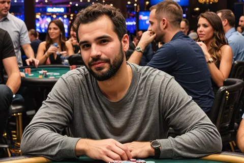 Demóstenes Kiriopoulos se abre paso a toda velocidad para ganar el evento #11: High Roller de 3.300$