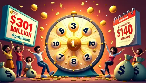 Mega Millions Soars to $301M for Tuesday's Draw