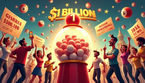 Powerball Hits $1B: Georgia Wins & Online Play Surge