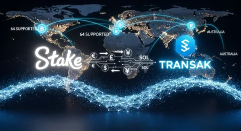 Stake Partners with Transak for Global Fiat On/Off-Ramps