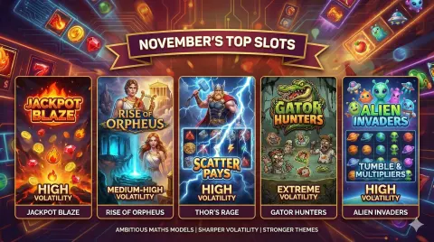 November’s Best New Online Slots: Deep Dive Into This Month’s Standout Releases