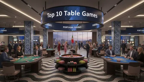 Top 10 Casino Table Games in Portugal