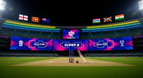 Brook Century Powers England to T20 World Cup Semifinals