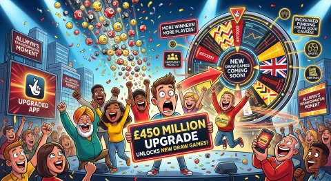 Allwyn Unveils New UK National Lottery Draw Games
