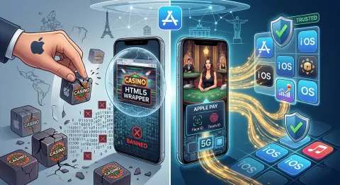 Apple supprime les applications de casino HTML5 dans le cadre d'une opération de ratissage des magasins à l'échelle mondiale