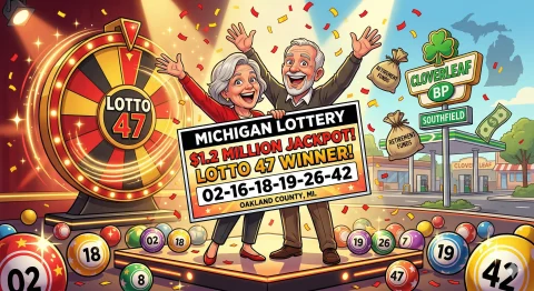 Oakland County Woman Claims $1.2M Michigan Lotto 47 Jackpot