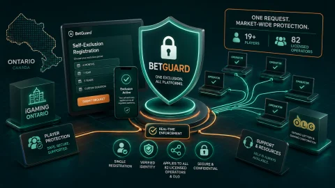 iGaming Ontario Rolls Out BetGuard Centralised Self-Exclusion System