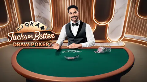 Live Jacks Or Better Draw Poker