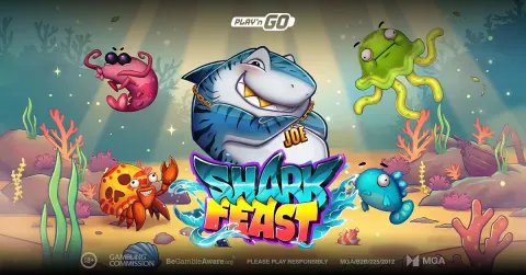 Play'n GO Launches Shark Feast Slot with Underwater Festival Chaos