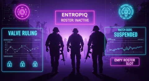 Entropiq Benches Entire CS2 Roster Following Valve Rule Changes
