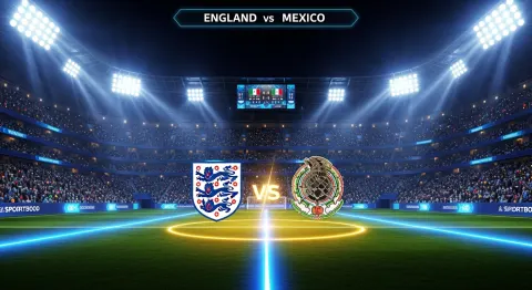 England Face Mexico in 2026 World Cup Last 16