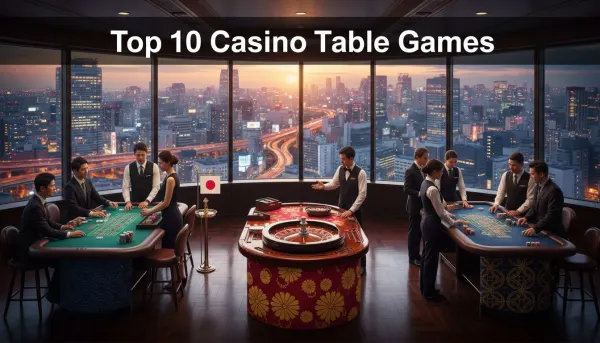 Top 10 Casino Table Games in Japan