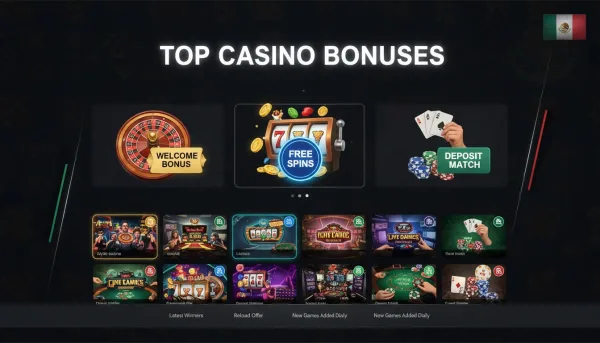 Top Online Casino Bonus Offers in Mexico for 2026