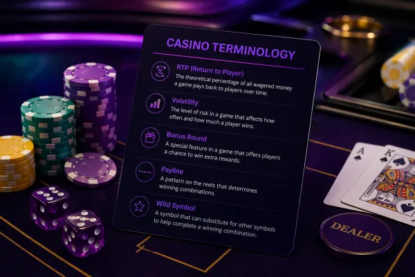 Online Casino Wordlist: Terms, Slang & Finance Explained