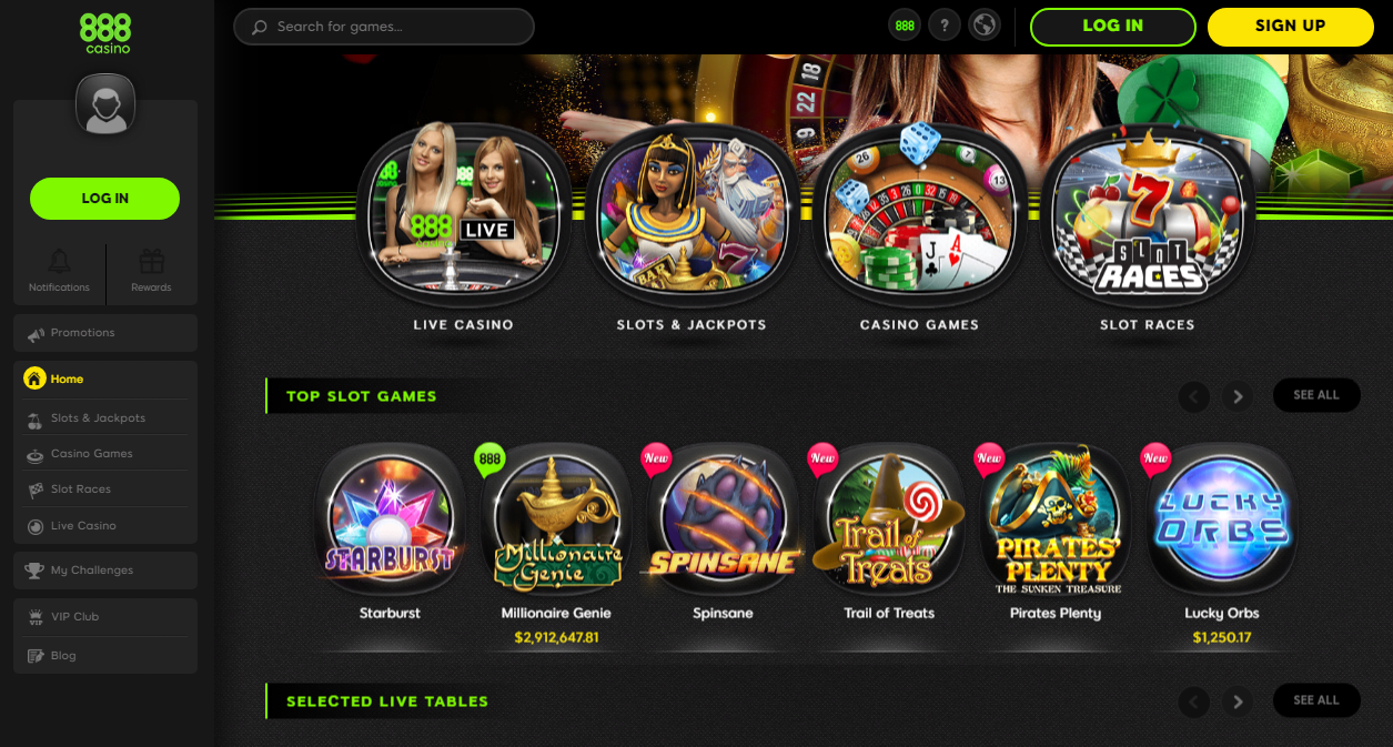 888 casino free online download