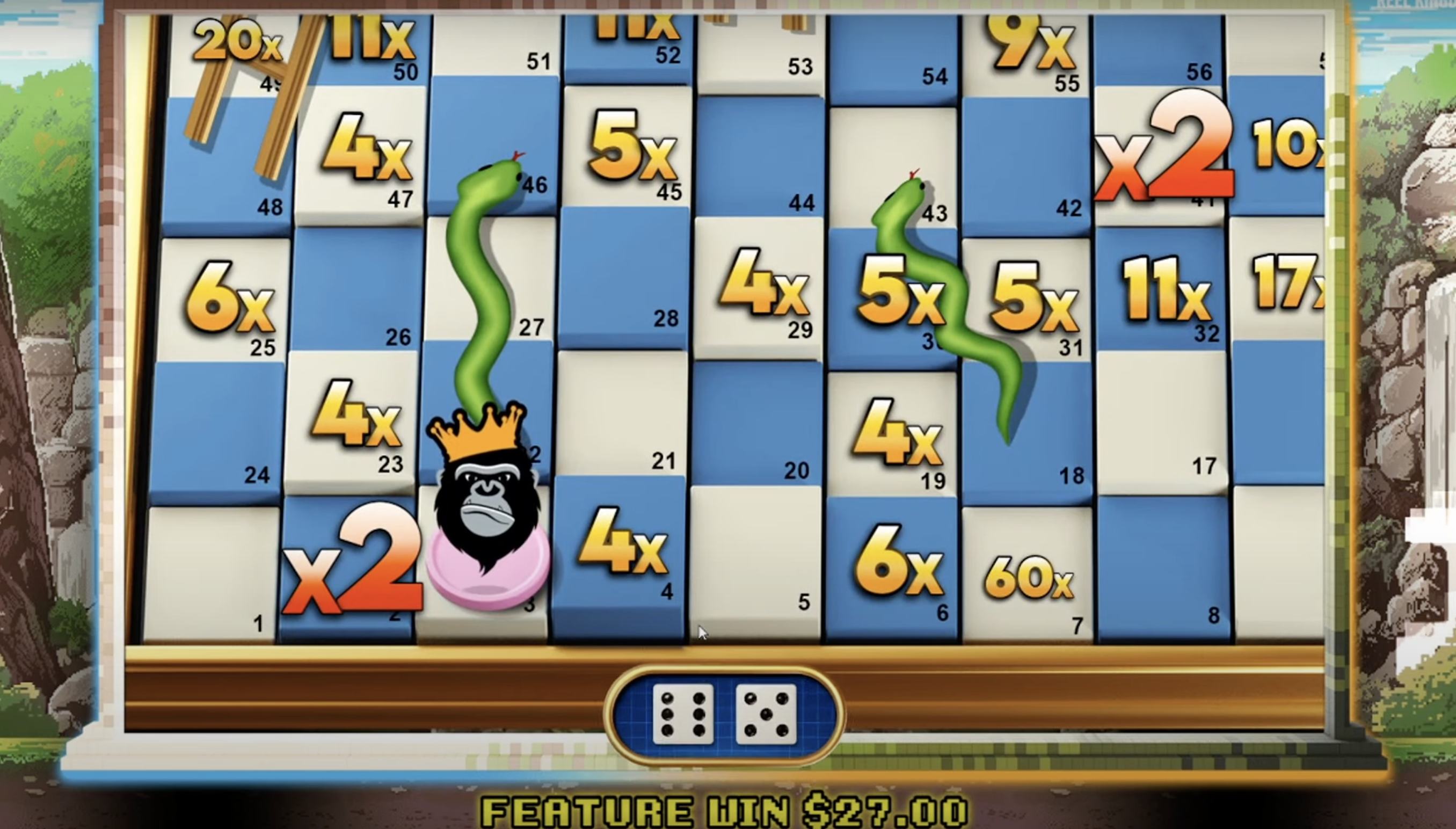 Strategier för att vinna på Snakes and Ladders Mega Dice