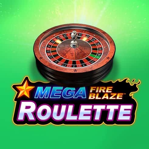 Live Mega Fire Blaze Roulette game artwork