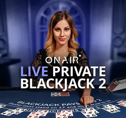 Live Private Blackjack game artwork