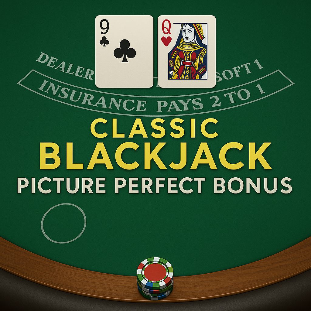 Classic Blackjack with Picture Perfect Bonus game artwork