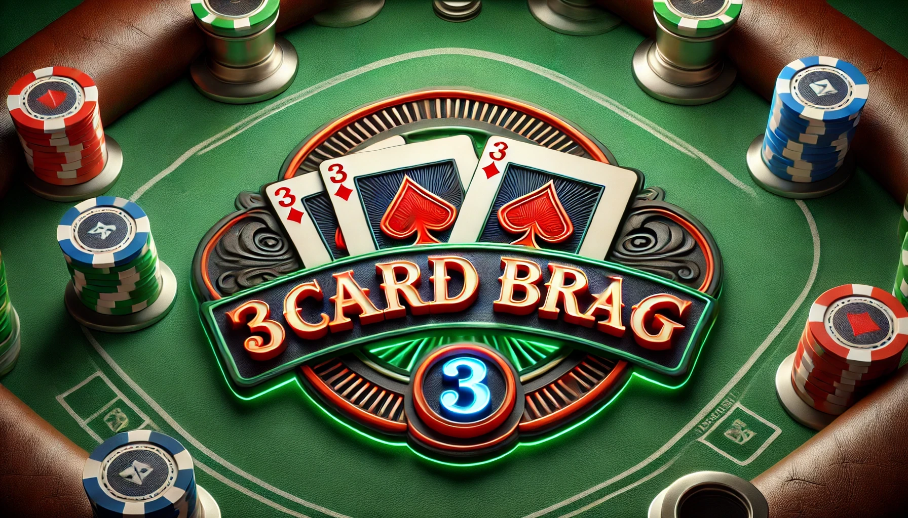 3 Card Brag game artwork