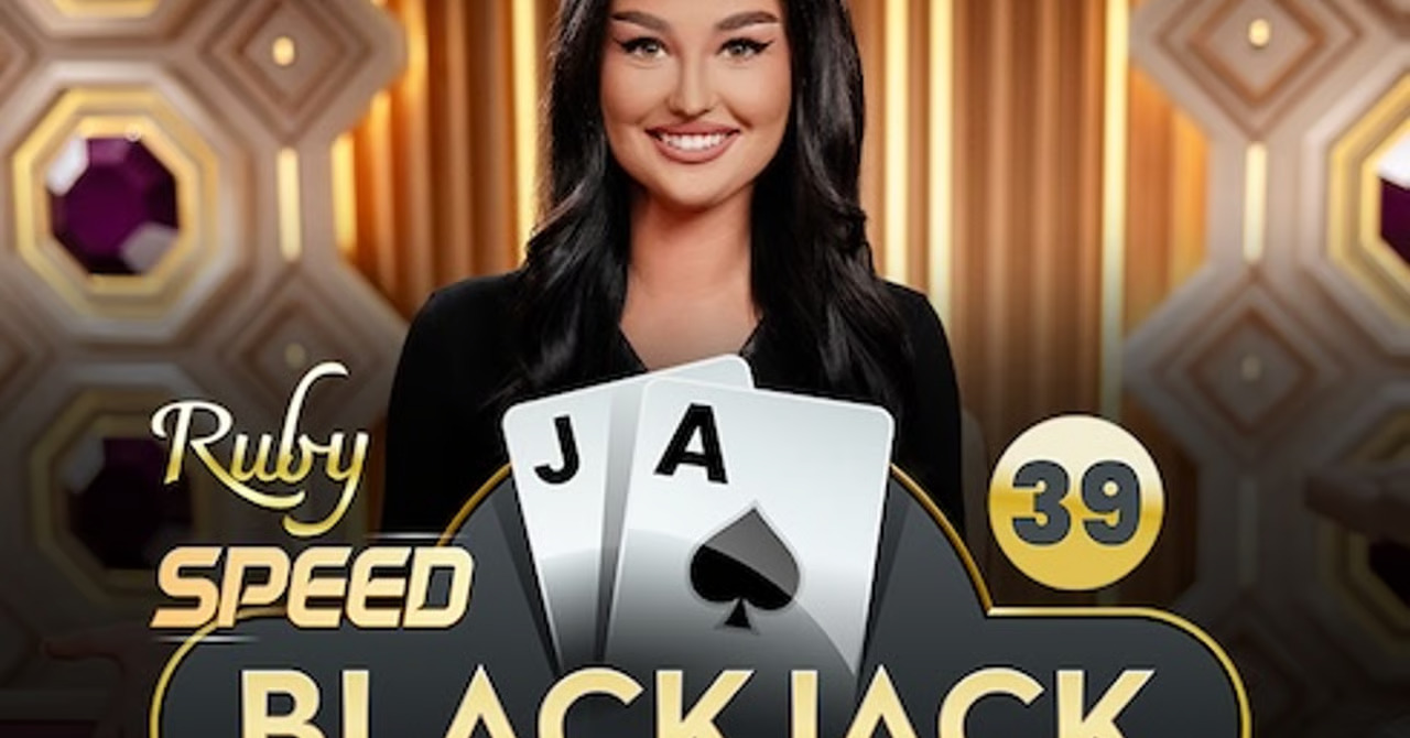 Live Ruby Speed Blackjack game artwork
