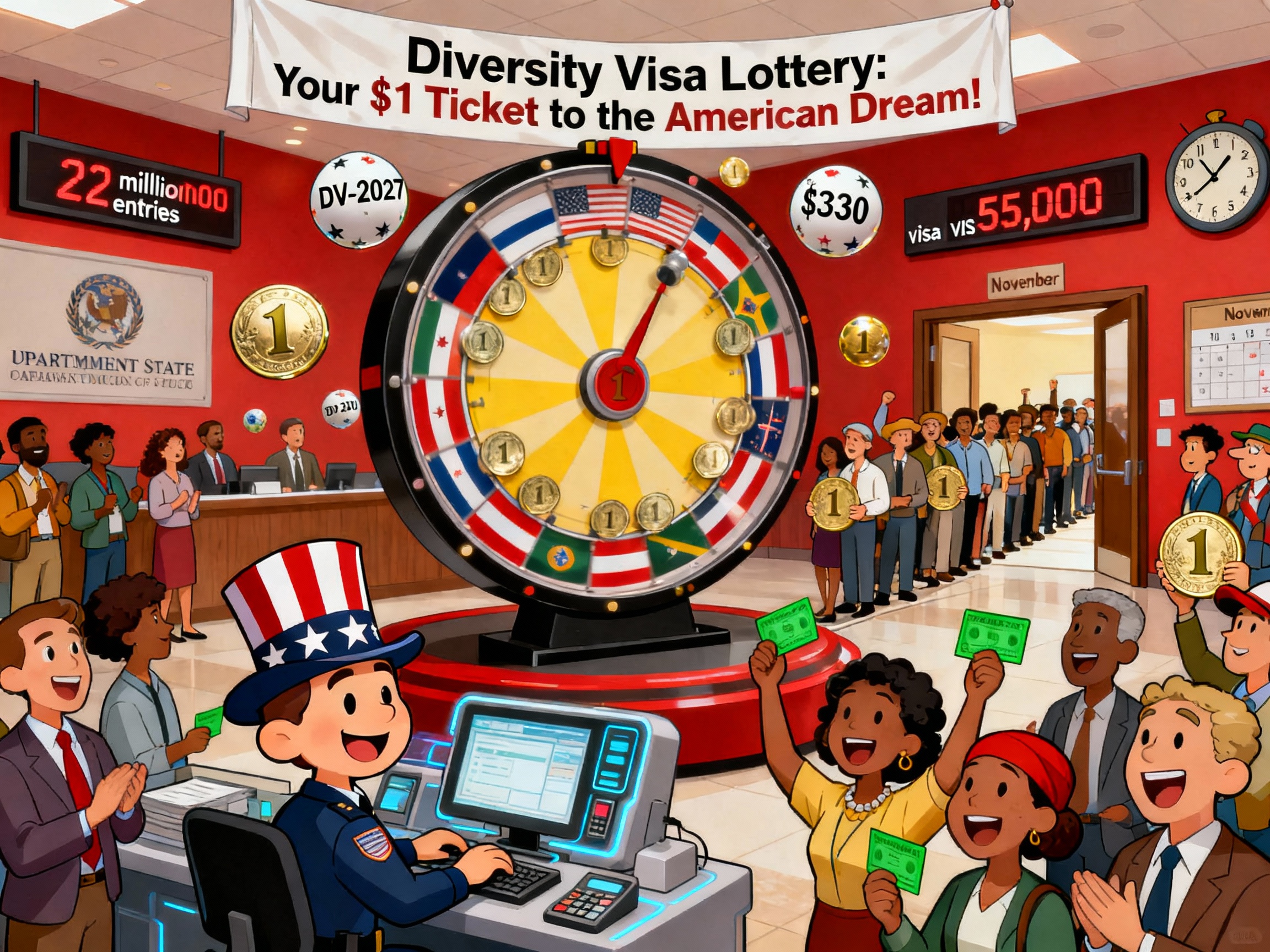 U.S. State Department Mandates DV Lottery Fee
